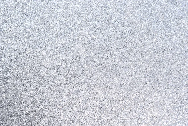 Silber Glitter Abstrakter Hintergrund — Stockfoto