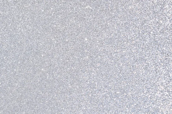 Silver Glitter Abstrakt Bakgrund — Stockfoto