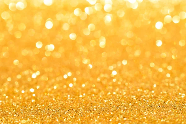 Gouden Glitter Abstracte Achtergrond — Stockfoto