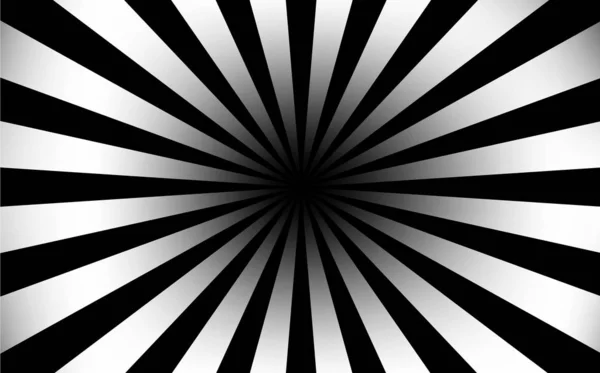 Noir Blanc Fond Texture Tunnel — Image vectorielle