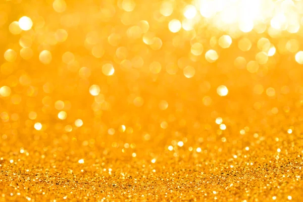 Glans Schittering Van Gouden Glitter Abstracte Achtergrond — Stockfoto