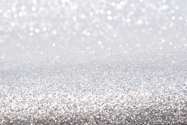 Silver Glitter Abstract Background — Stock Photo, Image