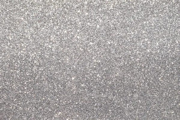 Silver Glitter Abstrakt Bakgrund — Stockfoto
