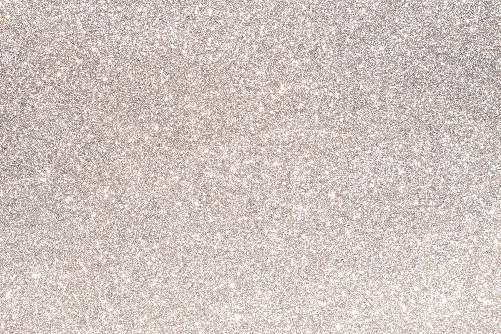 silver glitter abstract background