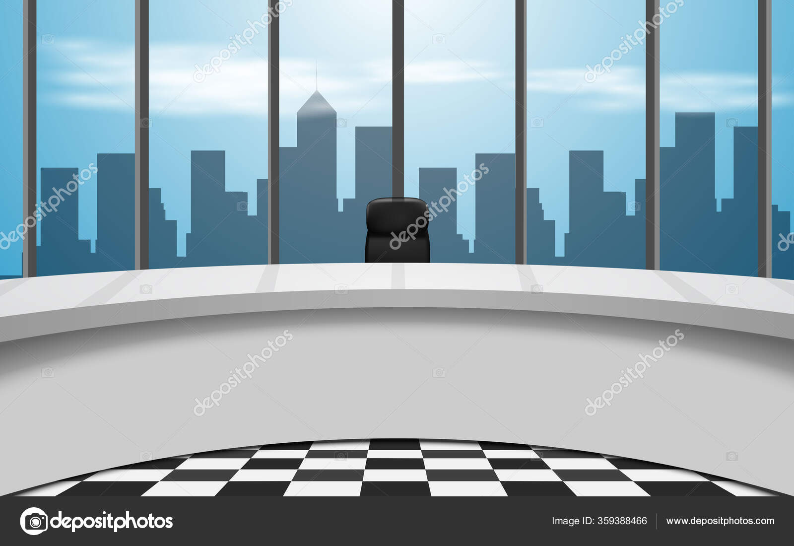 White Table News Studio Room City Day Time Background Stock Vector Image By C Aekaek Gmail Com White Table News Studio Room City Day Time Background Stock Vector Image By C Aekaek Gmail Com