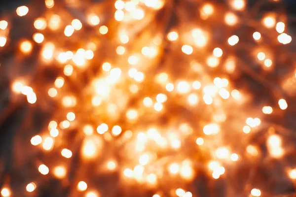 Luzes de Natal desfocadas — Fotografia de Stock