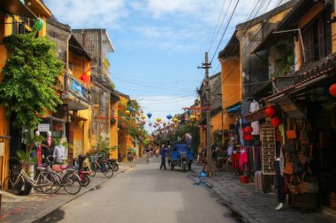 Hoi 'nin güzel sokakları Orta Vietnam