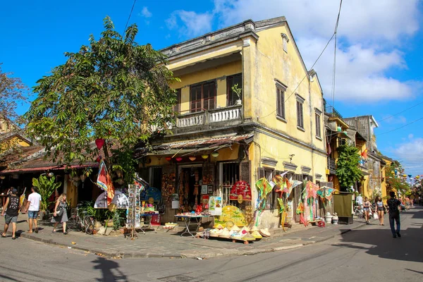 Belles rues à Hoi An Centre du Vietnam — Photo