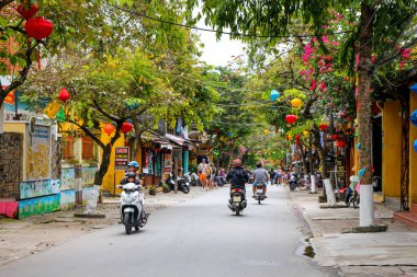 Hoi 'nin güzel sokakları Orta Vietnam