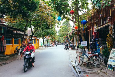 Hoi 'nin güzel sokakları Orta Vietnam