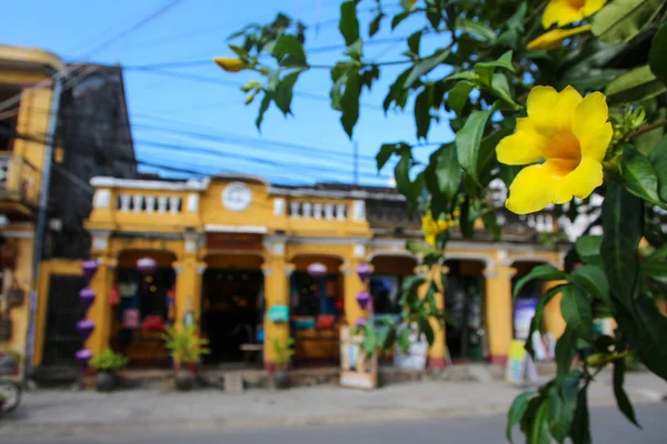 Hermosas calles en Hoi An Central Vietnam — Foto de Stock