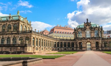 Dresden, Almanya 'nın doğusunda Barok tarzında etkileyici binaları olan güzel bir şehir.