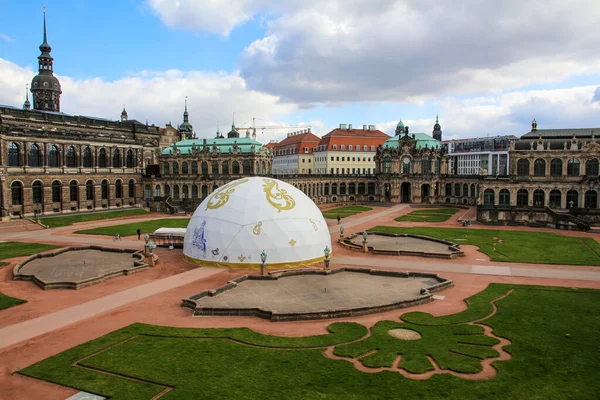 Dresden Een Prachtige Stad Het Oosten Van Duitsland Met Indrukwekkende — Stockfoto