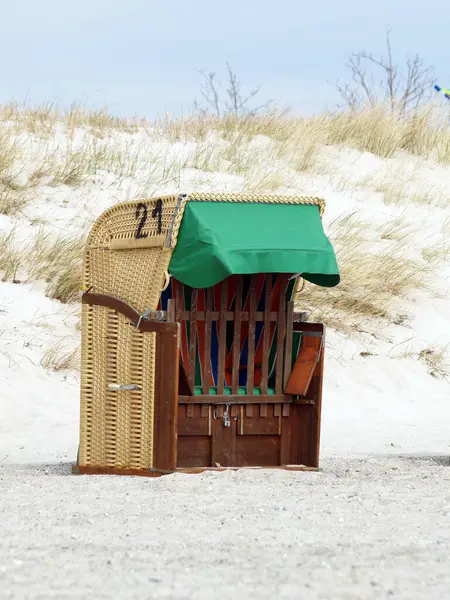 Deck Chairs Beach — Stock Photo, Image