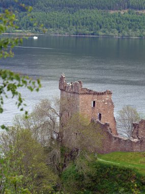Urquhart Şatosu, Loch Ness 'teki Schottland.