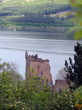 Urquhart Şatosu, Loch Ness 'teki Schottland.