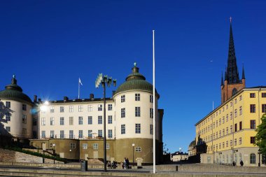Stockholm, İsveç'te Riddarholmen