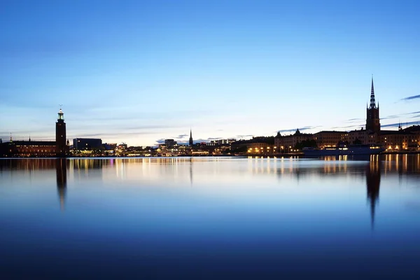 Sommarnätter Stockholm — Stockfoto