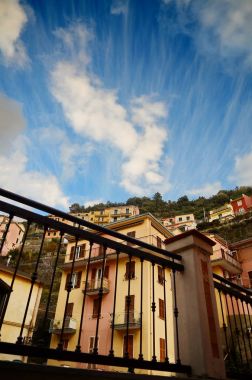 Cinqueterre sakin bir öğleden sonra