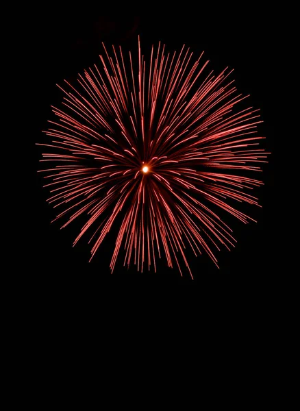 Fireworks Background Fireworks Isolated — Stock Photo, Image