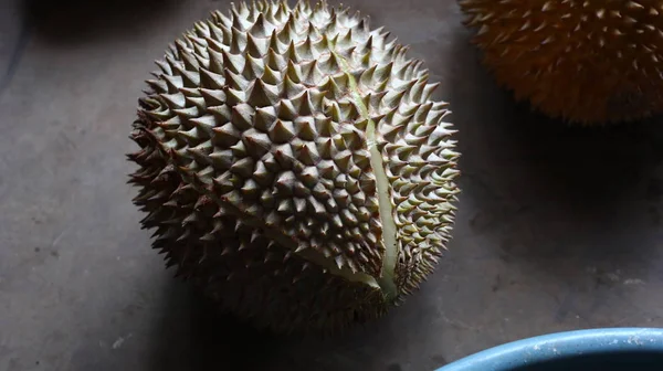 König Der Früchte Durian Ist Eine Beliebte Tropische Frucht Asien — Stockfoto