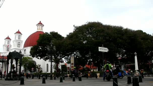 Diversas Actividades Comunitarias Turísticas Antiguo Complejo Semarang Semarang Enero 2020 — Vídeo de stock