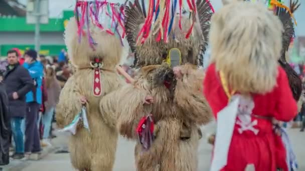 Die Kursteilnehmer Sammeln Während Der Parade Auch Taschentücher Sie Sind — Stockvideo