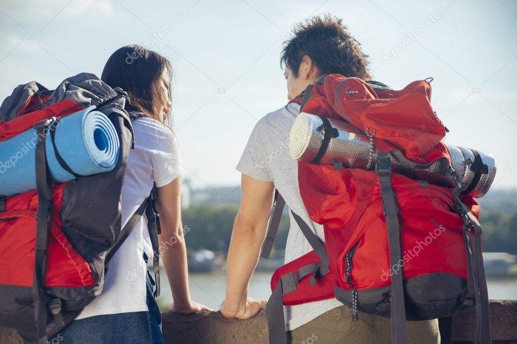 Young Asian Tourists