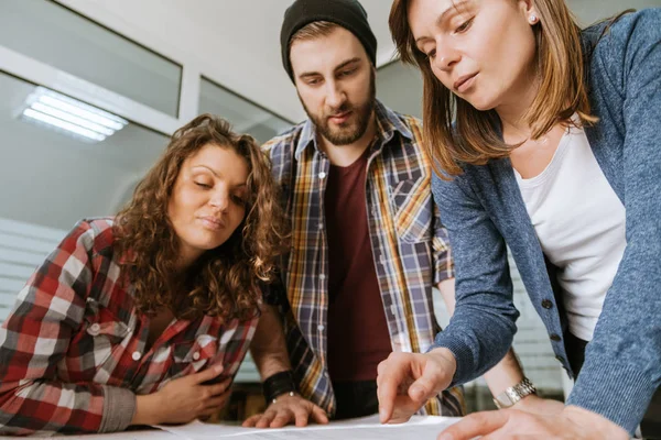 Inicio Equipo de Freelancers — Foto de Stock