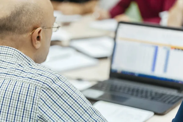 Businessman In A Meeting — Stock Photo, Image