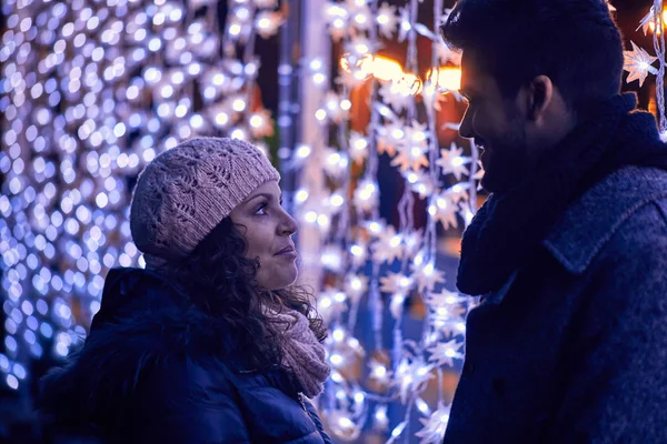 Kış tatil zevk çift