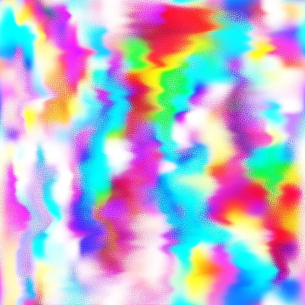 Pola Tekstur Latar Belakang Mulus Vektor Trendy Holographic Pastel Multicolored - Stok Vektor