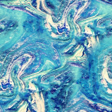 Mavi, soyut, kusursuz desen. Mermer renkli sanat arkaplan vintage dokusu.