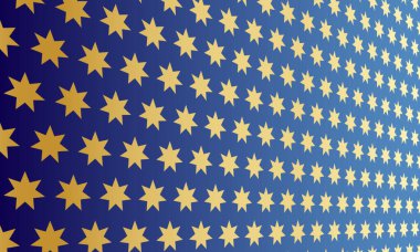 Yıldızlı soyut arkaplan. Vektör illüstrasyonu EPS10