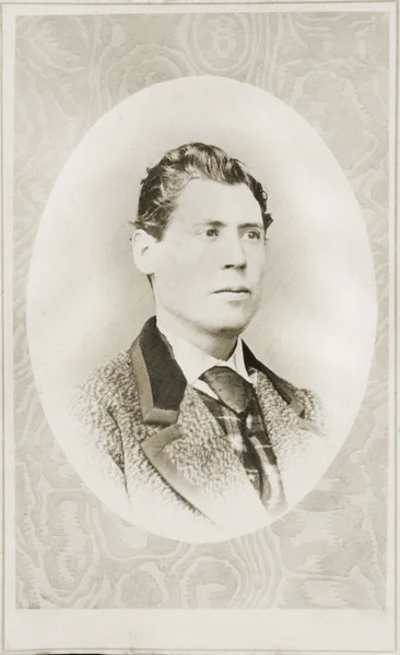 yaşlı bir adam portresi.