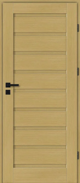 Interior doors, wooden, painted, full