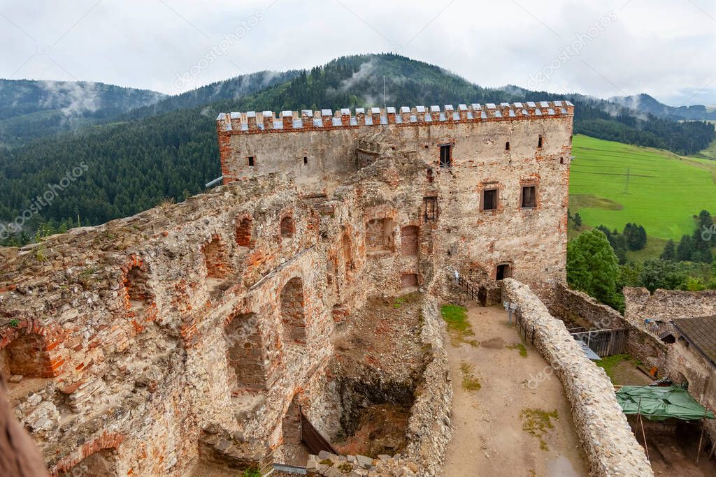 Lubovla Castle - Slovakia - built at the end of the 14th century