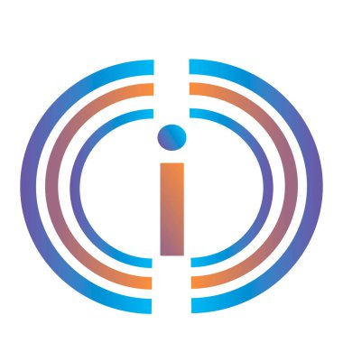 Mavi ve turuncu bilgi simgesi bilgilendirme düğmesi işaret etiketi. Taşınabilir kullanıcı arayüzü için