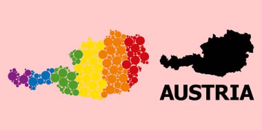 LGBT için Avusturya Spektrum Mozaik Haritası