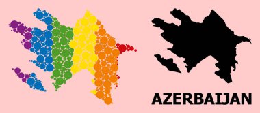LGBT için Azerbaycan Spektrum Mozaik Haritası