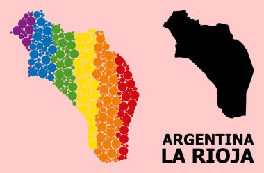 Arjantin Spektrum Desen Haritası - LGBT için La Rioja
