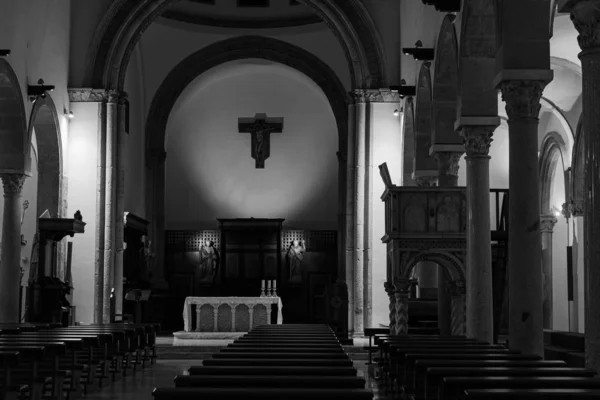 Teano Cathédrale Cathédrale San Clemente Est Principal Lieu Culte Ville — Photo