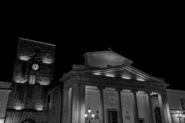 Isernia Molise Cathédrale Saint Pierre Apôtre Est Bâtiment Catholique Important — Photo