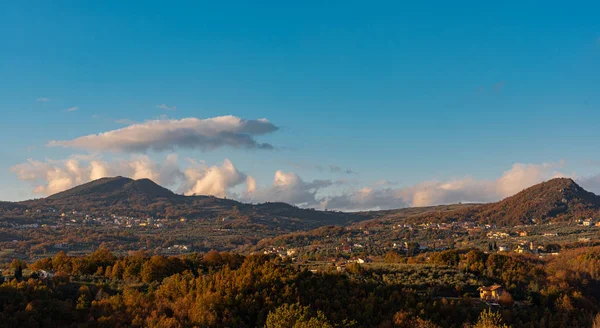 Molise Landscape Seen Isernia Capital Homonymous Province Molise Pleasant Town — Stock Photo, Image