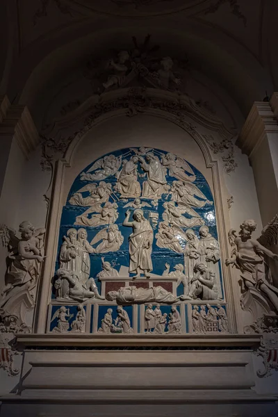 Aquila Abruzzo Bazilika San Bernardino Byl Postaven Spolu Přilehlým Klášterem — Stock fotografie