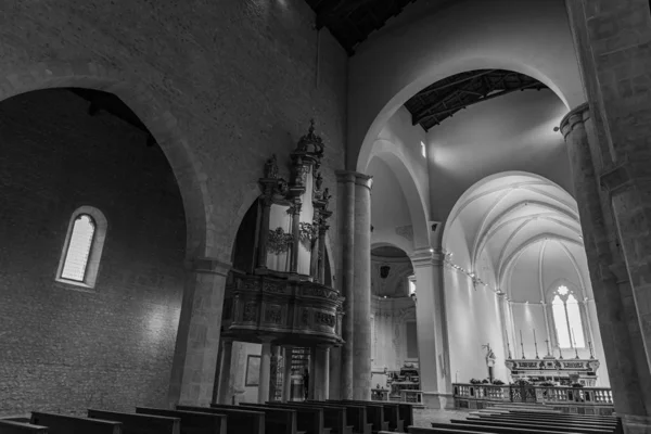 Aquila Abruzzo Basilica Santa Maria Collemaggio Релігійний Символ Міста Датується — стокове фото