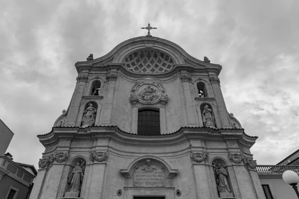 Aquila Abruzzo Kostel Santa Maria Del Suffragio Také Známý Jako — Stock fotografie