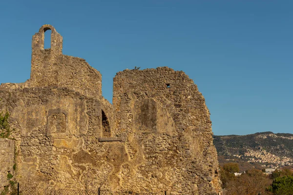 Isernia Molise Ruinas Del Convento Celestial Spirito Vista Panorámica —  Fotos de Stock
