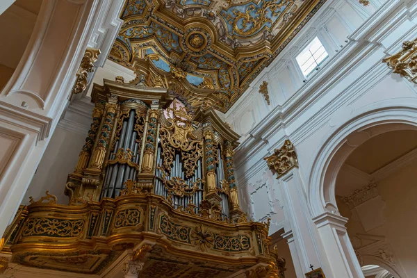 Aquila Abruzos Basílica San Bernardino Fue Construido Con Convento Adyacente — Foto de Stock