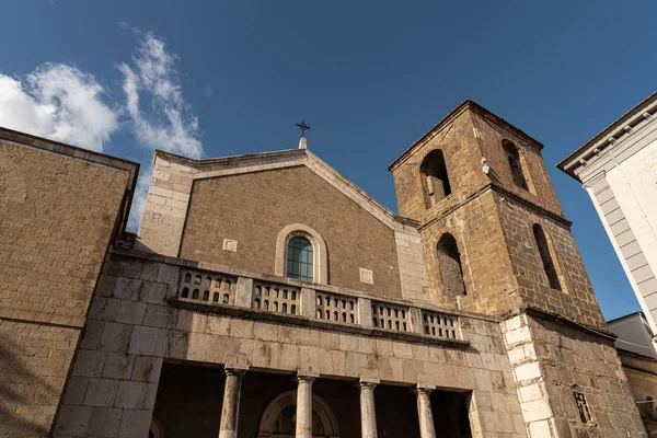 Teano Kathedraal Kathedraal Van San Clemente Belangrijkste Plaats Van Aanbidding — Stockfoto